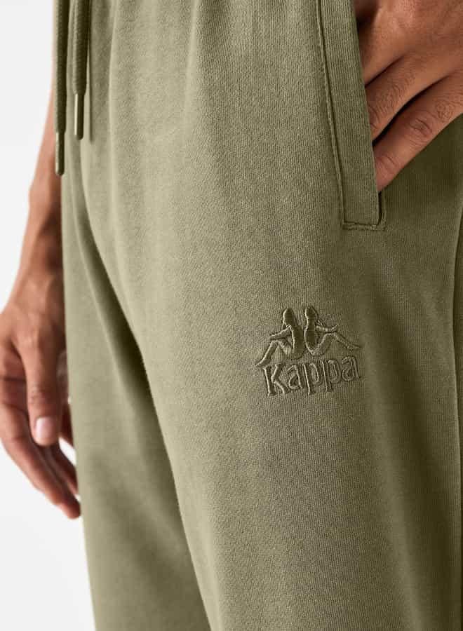 Kappa Logo Embroidered Joggers with Pockets - Image 4