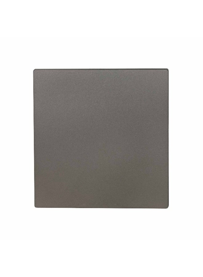 Donmarco Ultra Thin Plastic Door Bell Switch – Ultra Thin Premium Plastic Material, Modern & Durable, Fire-Resistant Electric Switch, 15-Year Warranty, Wall Switch for Home and Office (Matt Grey) - Image 1