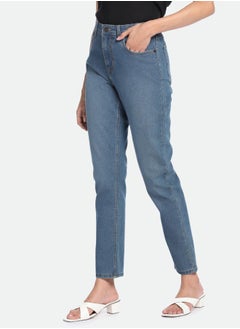 Dennis Lingo High Rise Slim Fit Indigo Jeans – Sleek and Modern  - Image 3