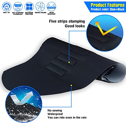 MCHMFG غطاء مقعد ناعم عالمي من MCHMFG بتصميم الماس للدراجات النارية والدراجات الترابية MX كروس إندورو أسود - Image 3