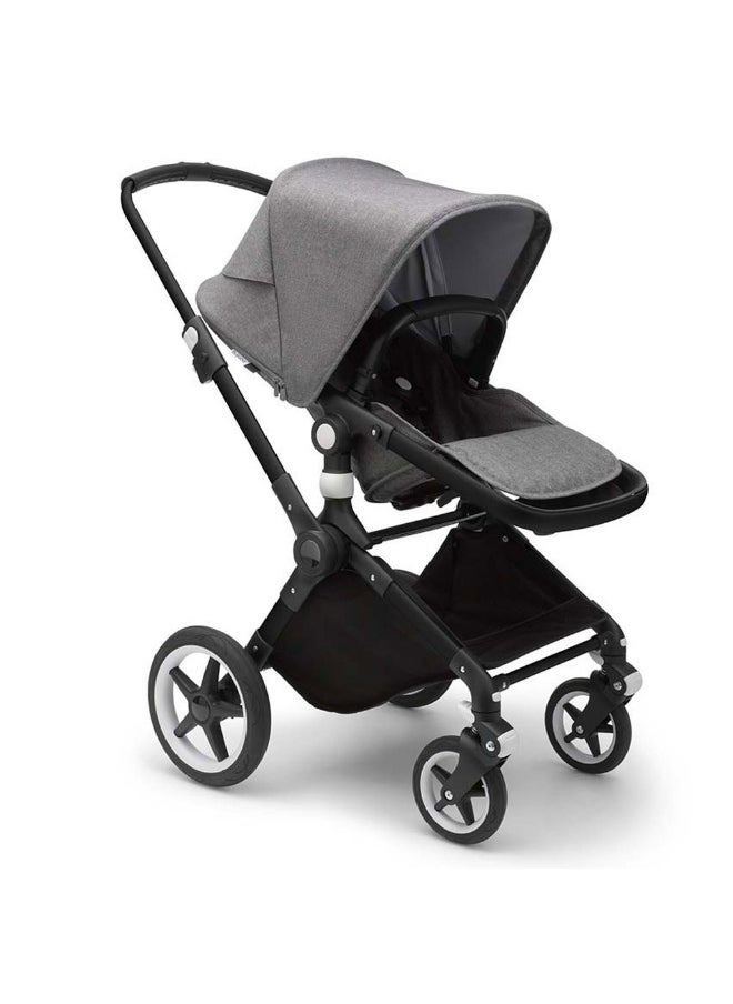 Bugaboo - Lynx Stroller Complete  Black/Grey Melange - Image 1