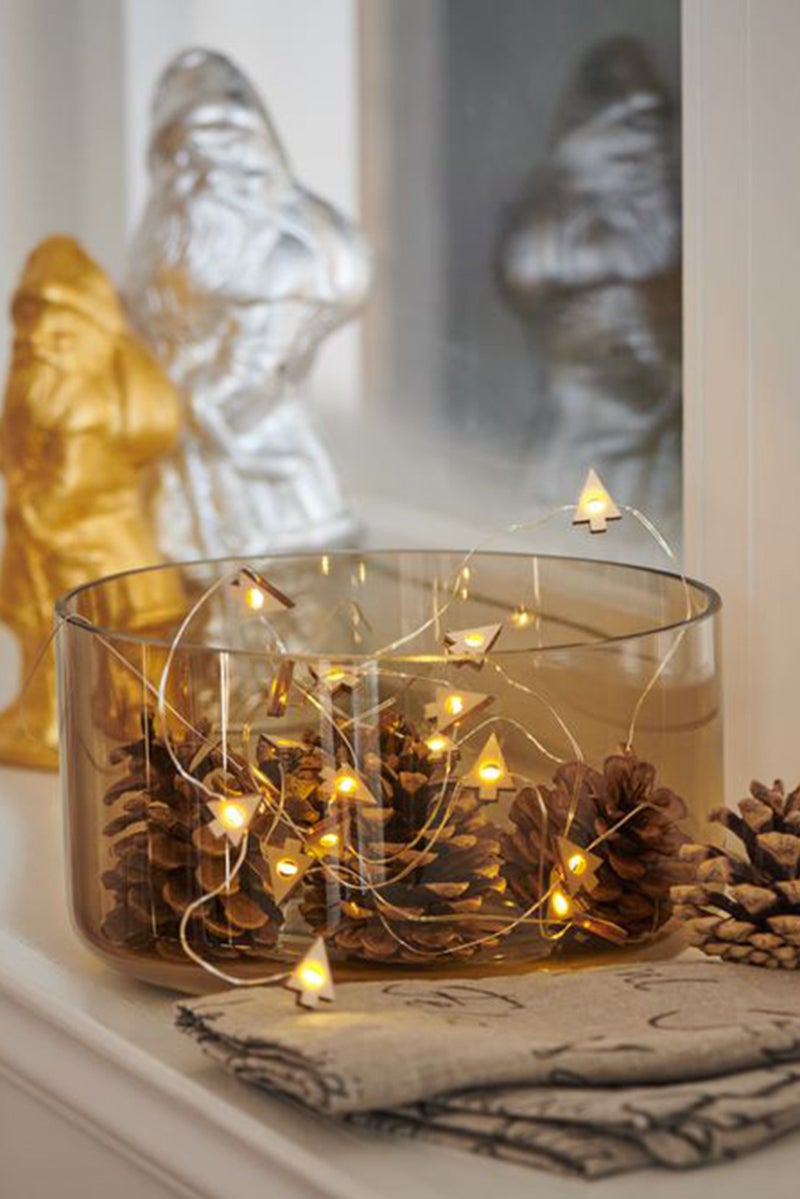 Tchibo LED Micro Fairy Lights, Silver  - Image 1