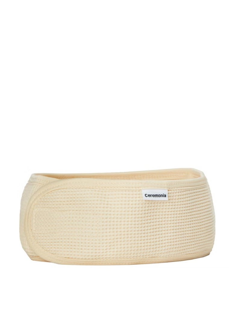 CEREMONIA عصابة رأس سيريمونيا سبا - كريمي - Image 1