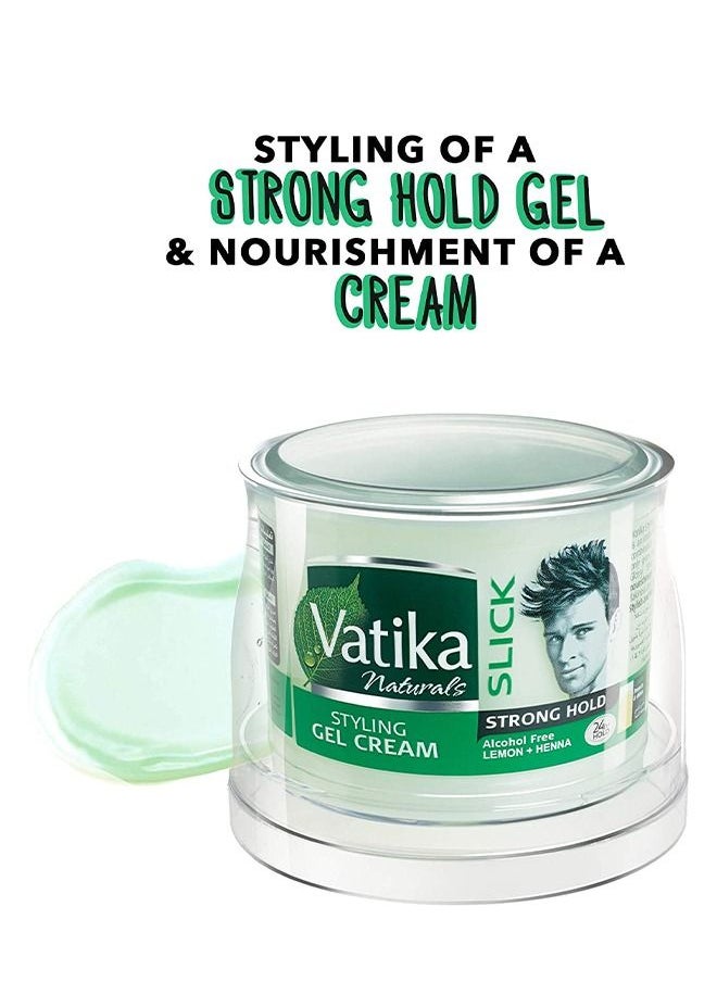 Vatika Naturals - Vatika Naturals Slick Strong Hold - Styling Gel Cream | Hyper Solid, High Shine | Easy Wash Off | For Medium to Long Hairs - 250 ml - Image 1