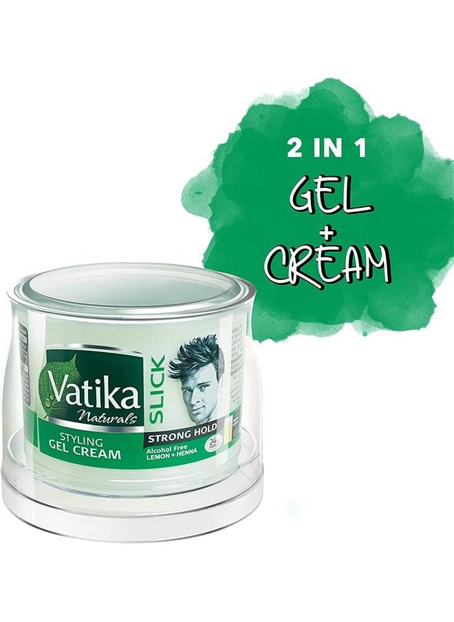 Vatika Naturals - Vatika Naturals Slick Strong Hold - Styling Gel Cream | Hyper Solid, High Shine | Easy Wash Off | For Medium to Long Hairs - 250 ml - Image 1