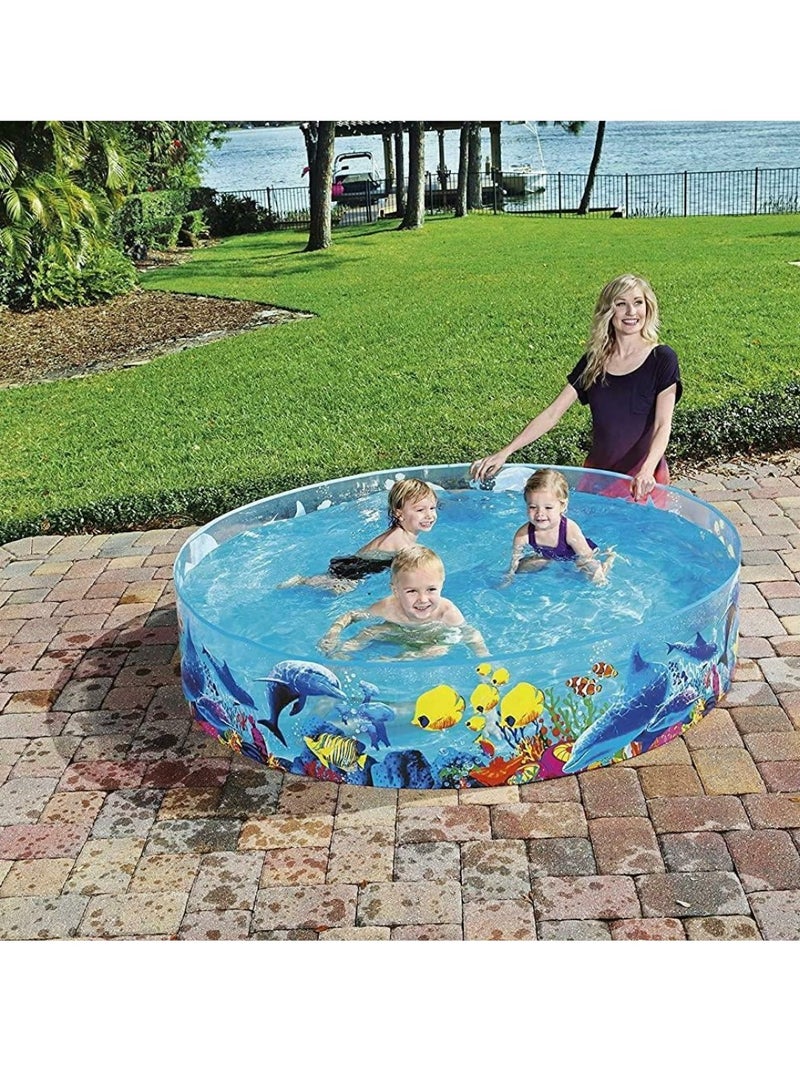 Bestway Fill and Fun Plastic Pool - Image 1