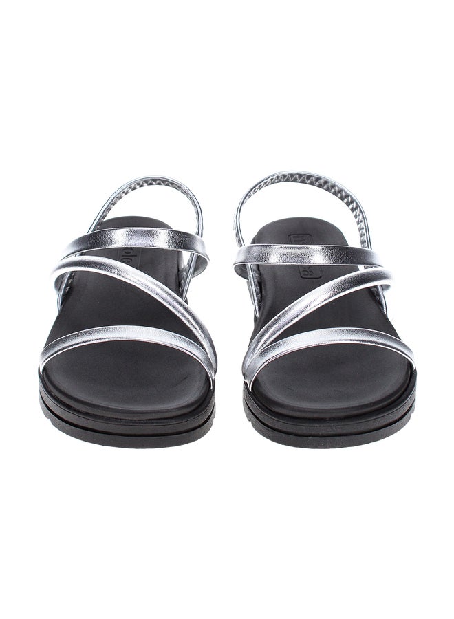 MOLECA Textured Slip-On Flat Sandals - Image 2
