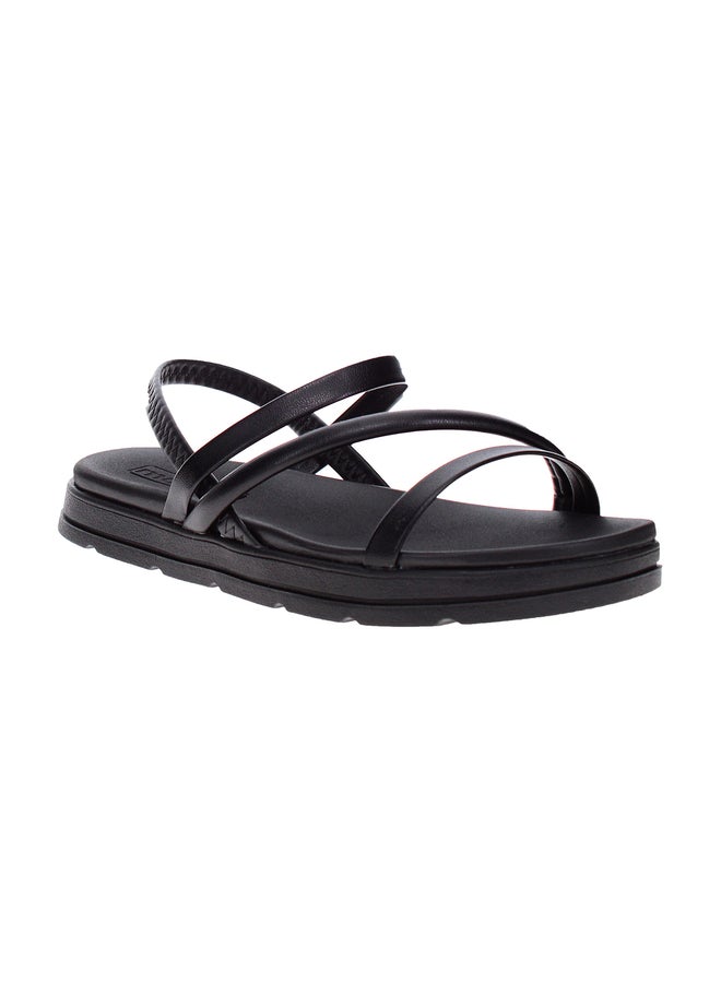 MOLECA Textured Slip-On Flat Sandals - Image 4