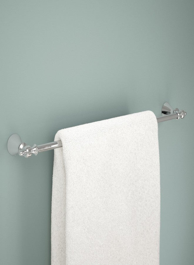 Delta Vessona (1-Pack) 24'' Towel Rack for Bathroom Polished Chrome Towel Bar for Bathroom Wall Towel Holder Rod Wall Mounted VES24-PC - Image 2