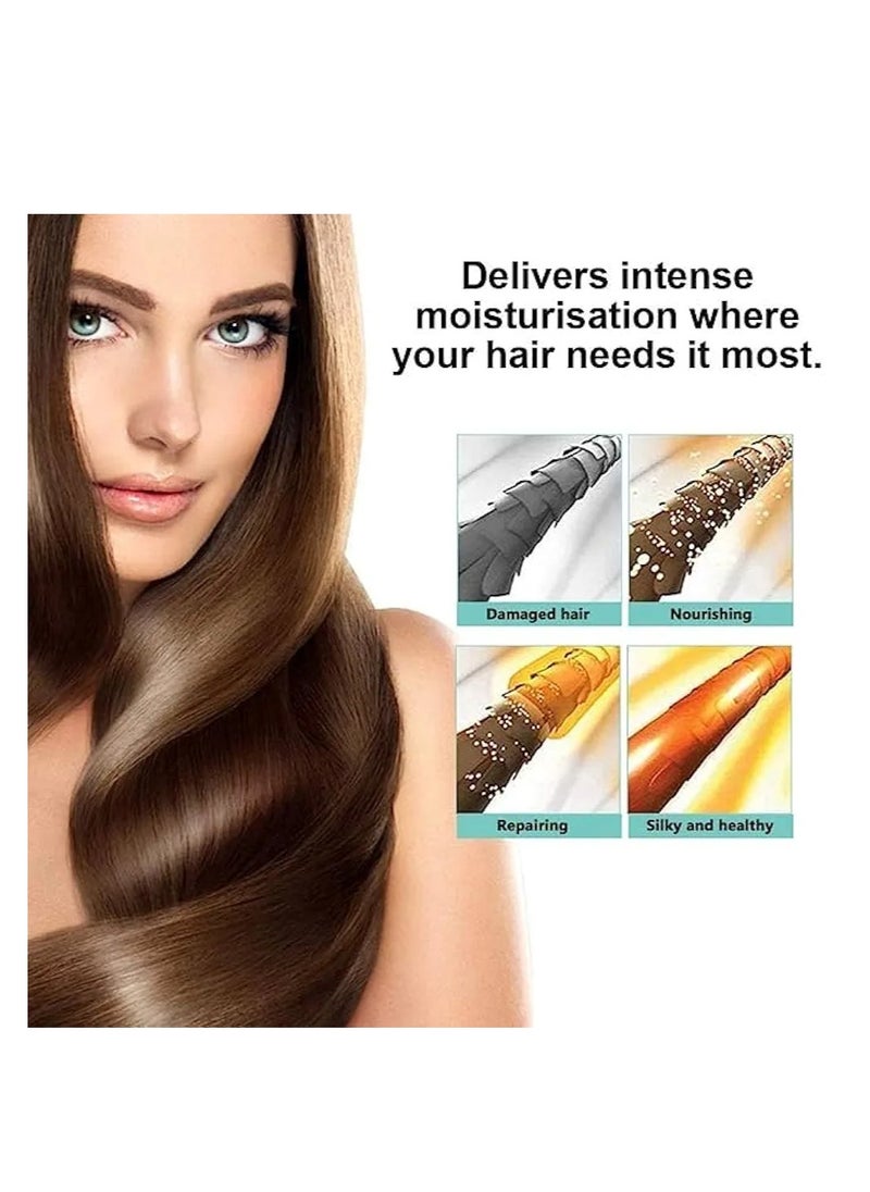 Venice Hair oil bath, a treatment and nourishment for hair, seven oils, 1000 ml, treats split ends, gives hair an excellent shine and softness, and makes hair more smooth and shiny.  - Image 5