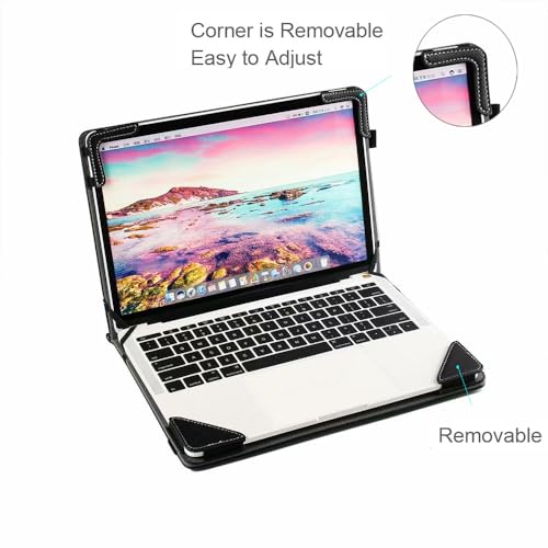 Berfea Protective Case Cover Compatible with HP EliteBook 840 G8 G7 / EliteBook 1040 G5 G6 14 inch Laptop Sleeve Notebook PC Bag Stand Carry Case - Image 2
