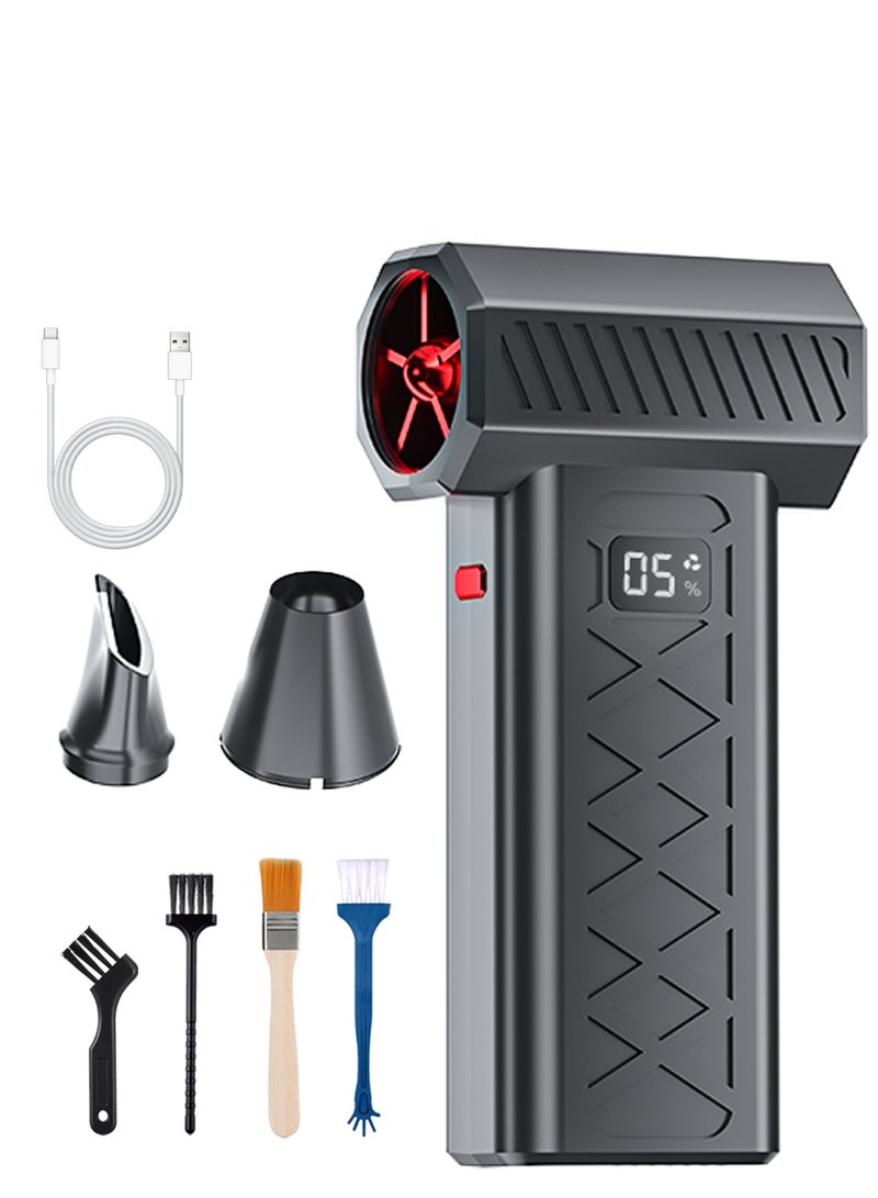 Air Duster, Turbo Jet Fan for Sand and Dust Removal, 130000RPM 6-Gear Adjustable - Image 1