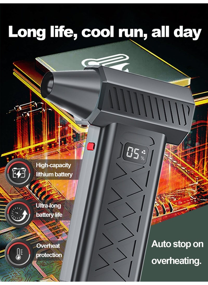 مروحة توربو نفاثة لإزالة الرمال والغبار، سرعة الرياح 40 مت - Image 5