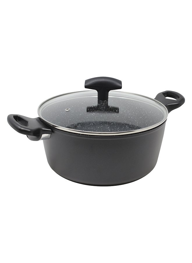 Pedrini Maori Cookware Set (Casserole+Gl20/24 /28,Fry P Padell 24,Serving Spon &Universal Turner Nylon Head)