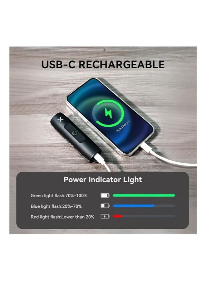 XOSS XL-1200 Bike Headlight for Night Riding,1200 Lumen USB-C Rechargeable Bicycle Headlight,6 Lighting Modes Aluminium Shell Bike Front Light - Image 4