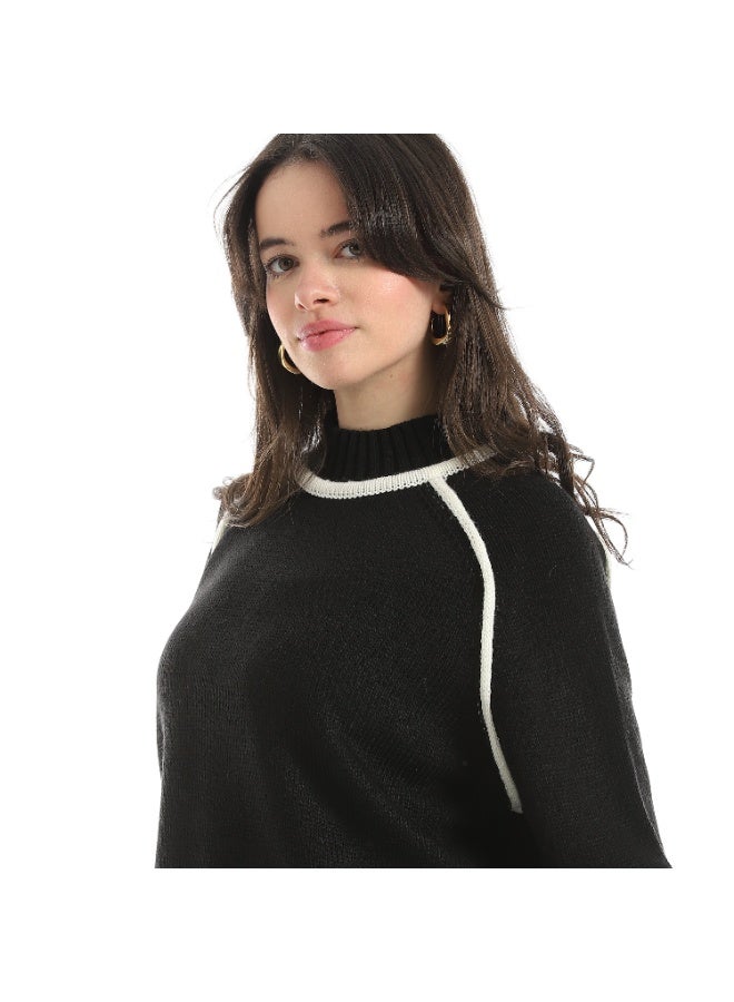 Coctail 17514-Pullover-black - Image 4