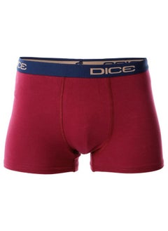 DICE Pack of 5 Comfort Cotton Plain Boxer for Men  - Image 3