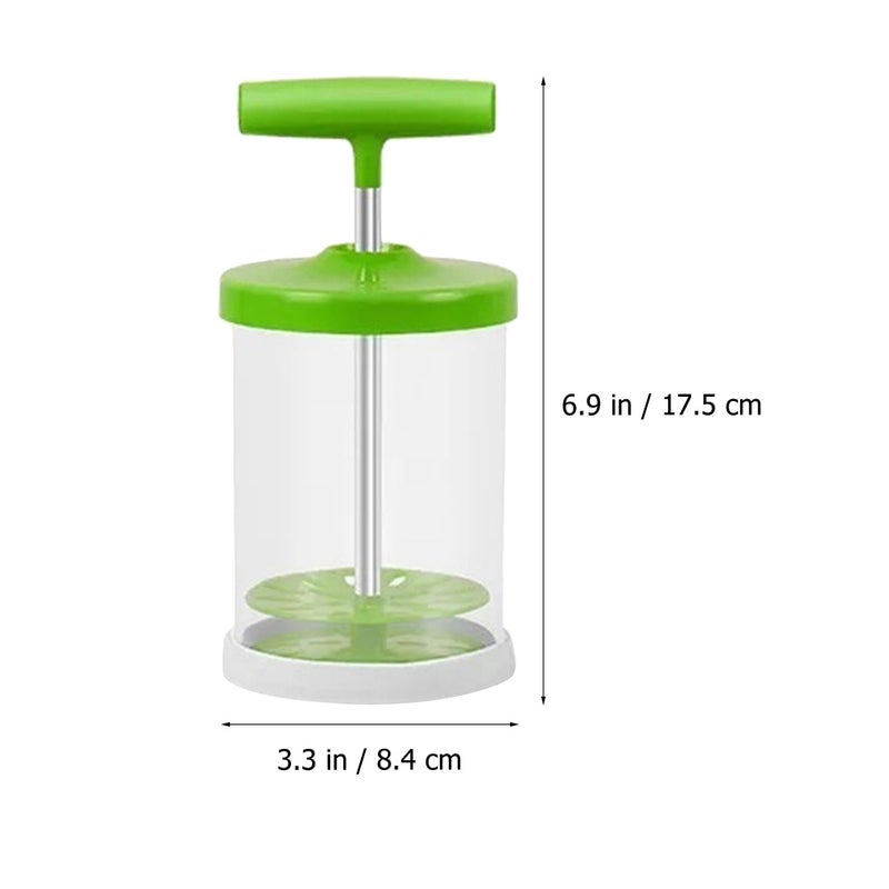 2pcs Professional Manual Frother Cappuccino Mixer Practical Kitchen Gadget - Image 2