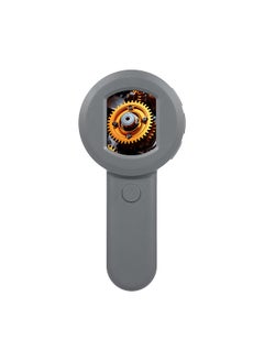 Digital Magnifier with 2.0inch IPS Screen 100X Magnifying Glass with Light Magnifier for Reading White and Purple Lights Windows Compatible