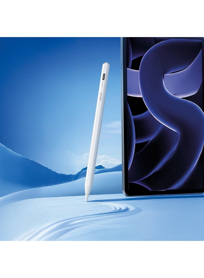 Torima قلم ستايلس أبيض للتابلت من TORİMA موديل P-01 - Image 3