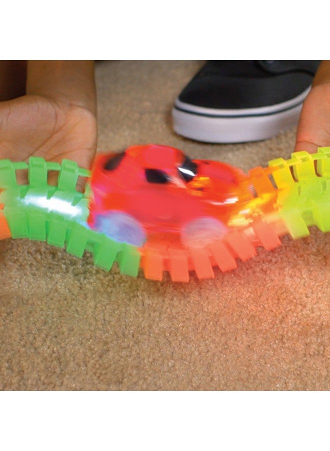 ماجيك تراكس يتتبع مضمار السباق المذهل الذي يمكن أن ينحني ويرن ويتوهج كما يظهر على شاشة التلفزيون، متعدد الألوان، 11 بوصة - Image 5