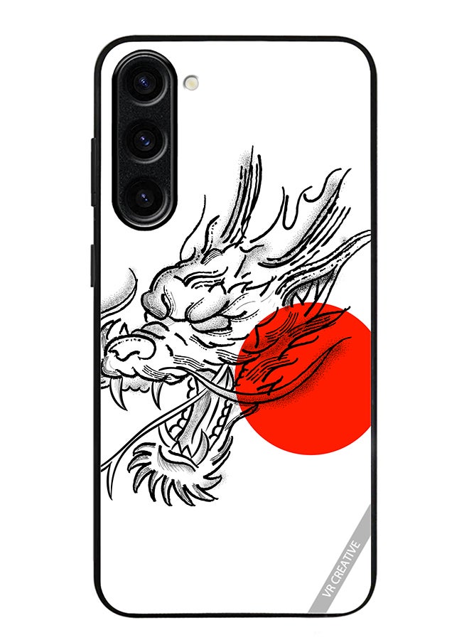 VR CREATIVE Protective Case Cover For Samsung Galaxy S24 Plus Pink Heart stripes Design Multicolour - Image 1