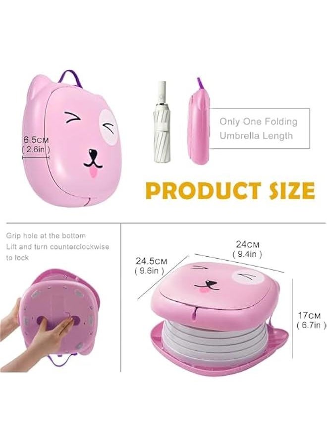 Gonice Portable Potty for Toddler,  Travel Potty Foldable Training Toilet for Car Camping Indoor Outdoor Bathroom, Kids Training Toilet for Boys Girls Baby Toddler  - Image 2