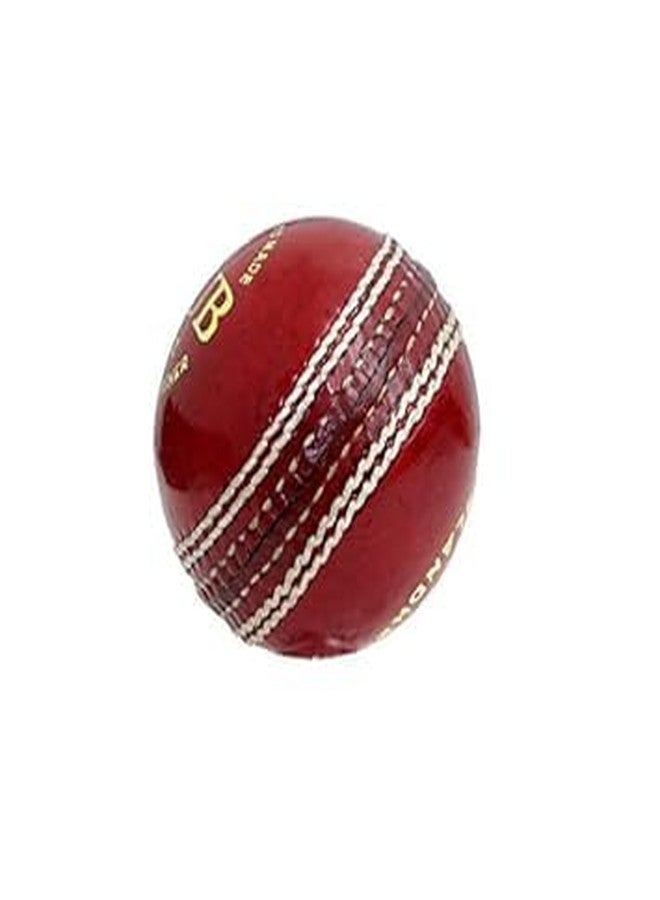 LABH TRADERS Power Hand Stitched 2 Piece Cricket Leather Balls for T20, One Day and Test Match (Red) (Pack of 2) - Image 5