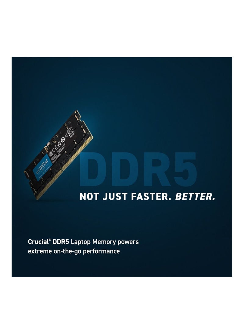 crucial - Crucial 32GB DDR5-4800 SODIMM - Image 1