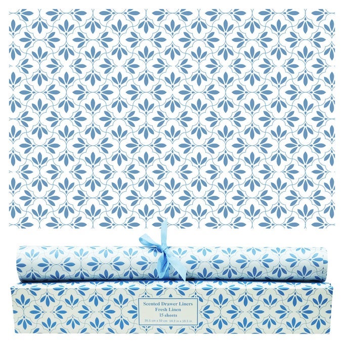 15 SHEETS DRAWER LINERS FOR DRESSER LINEN SCENTED DRAWER LINERS DRAWER PAPER LINER 143X195 INCH FOR FRAGRANT DRAWER LINERS FOR HOME SHELF CLOSET