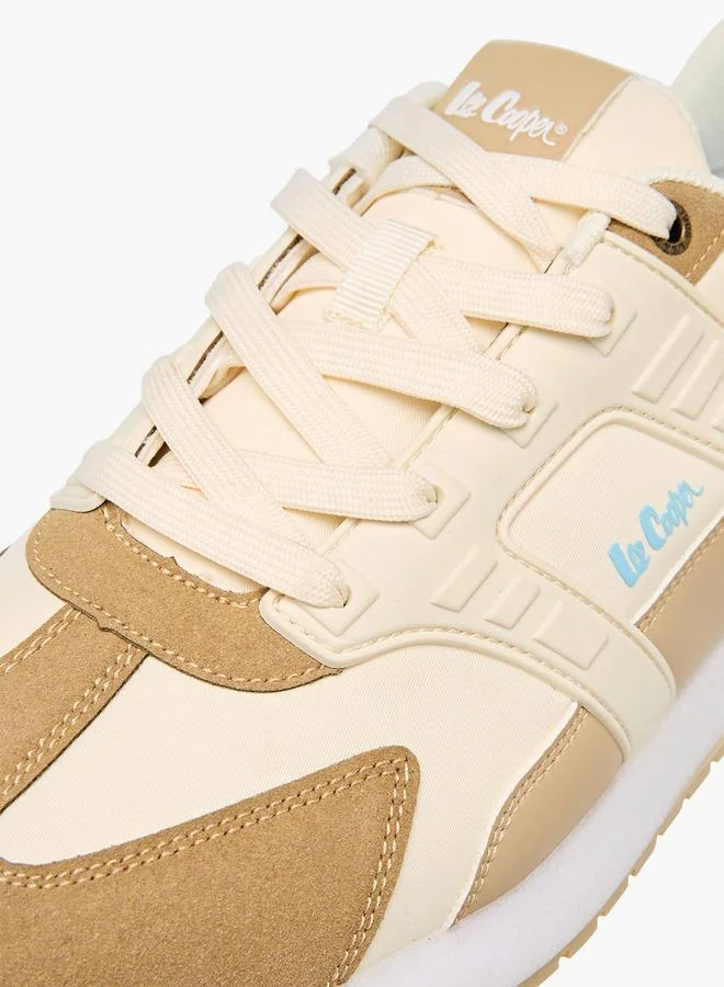 Lee Cooper Beige Men Lace-Up Sneakers for Men | Best Price UAE