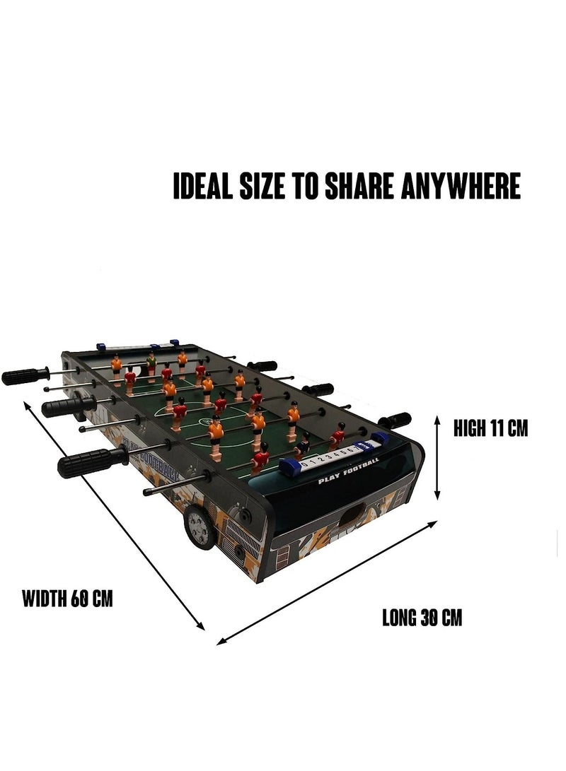 XIANGJUN Mini Table Football Game for Kids Portable for Room & Family Night (Size:60x30x11cm) - Image 4