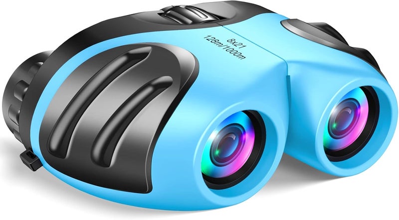 LET'SGO LET'S GO! Binocular for Kids, Compact High Resolution Shockproof Binoculars - Image 1