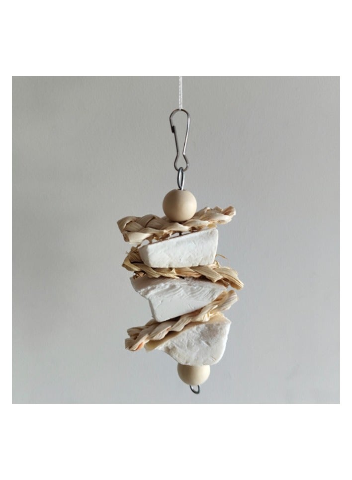 Cuttlefish bones, phoenix tiger skin, peonies, parrots, calcium supplements, teething supplies, bird food, snacks, hanging skewers, gnawing toys - Image 1