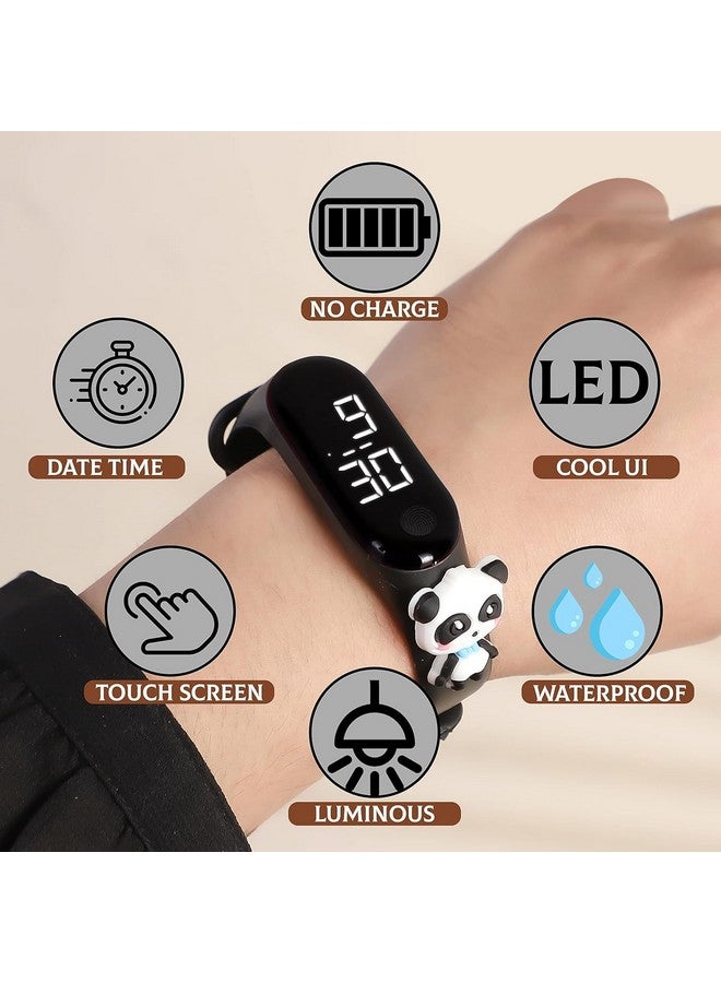 بارتي بروبس ساعة Party Propz LED للأطفال هدية إرجاع - عبوة من 10 قطع ساعة LED رقمية مقاومة للماء للأطفال | هدايا إرجاع للأطفال من سن 8 إلى 12 عامًا | هدايا إرجاع عيد ميلاد للأطفال بكميات كبيرة | هدايا إرجاع للأطفال - Image 3