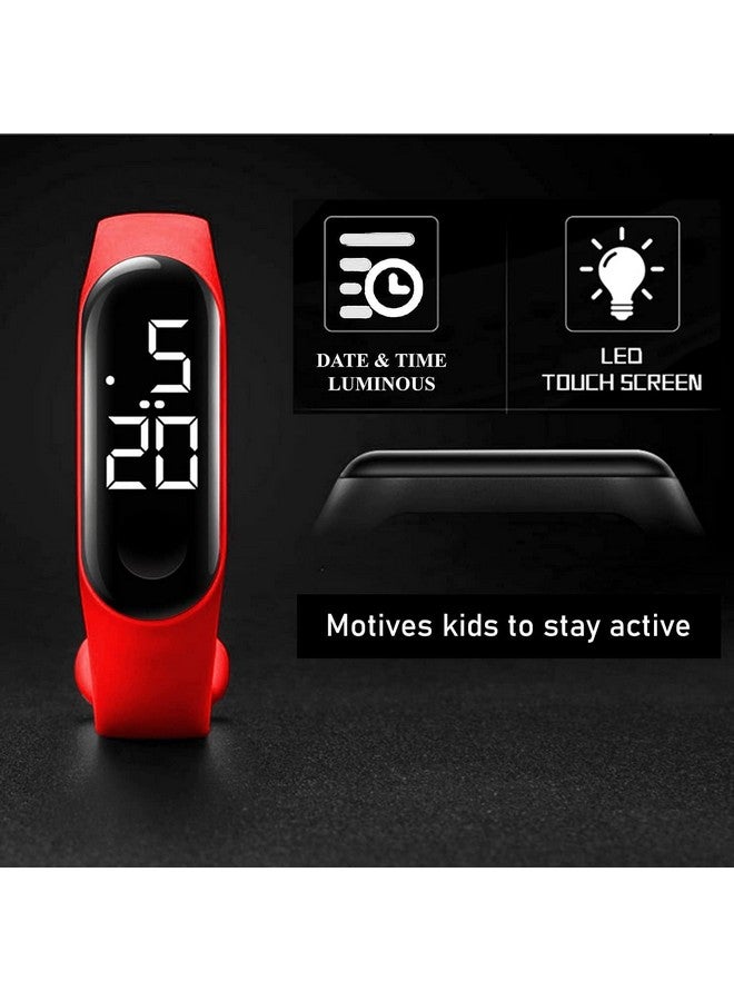 بارتي بروبس ساعة Party Propz LED للأطفال هدية إرجاع - عبوة من 10 قطع ساعة LED رقمية مقاومة للماء للأطفال | هدايا إرجاع للأطفال من سن 8 إلى 12 عامًا | هدايا إرجاع عيد ميلاد للأطفال بكميات كبيرة | هدايا إرجاع للأطفال - Image 5