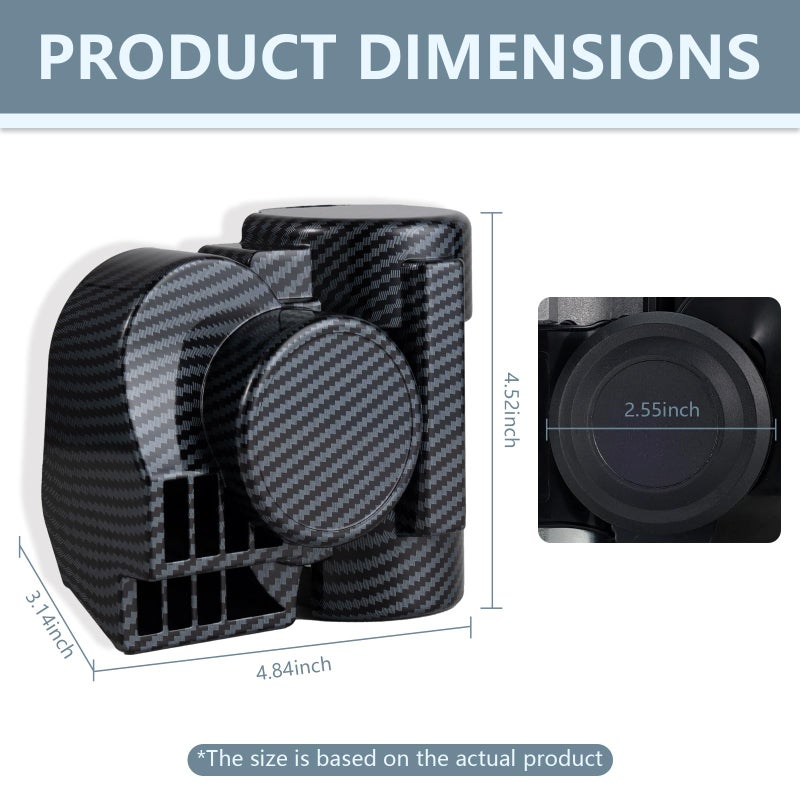 AOLIHAN Air Horns - 150DB Super Loud horn kit for Car, Motorcycle, Truck, Boat, & Pickup - 12V Train horn with Horn Cover,Compatible with motorbike - Image 5