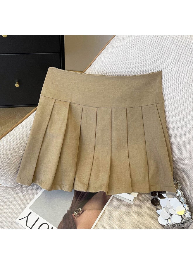 TonLion Youthful Jk Pleated Skirt - 2025 Summer New High-waist A-line Skirt In School Style - Image 4