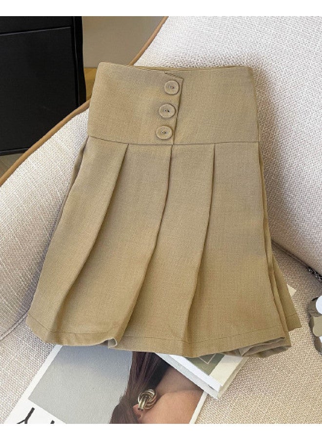TonLion Youthful Jk Pleated Skirt - 2025 Summer New High-waist A-line Skirt In School Style - Image 1