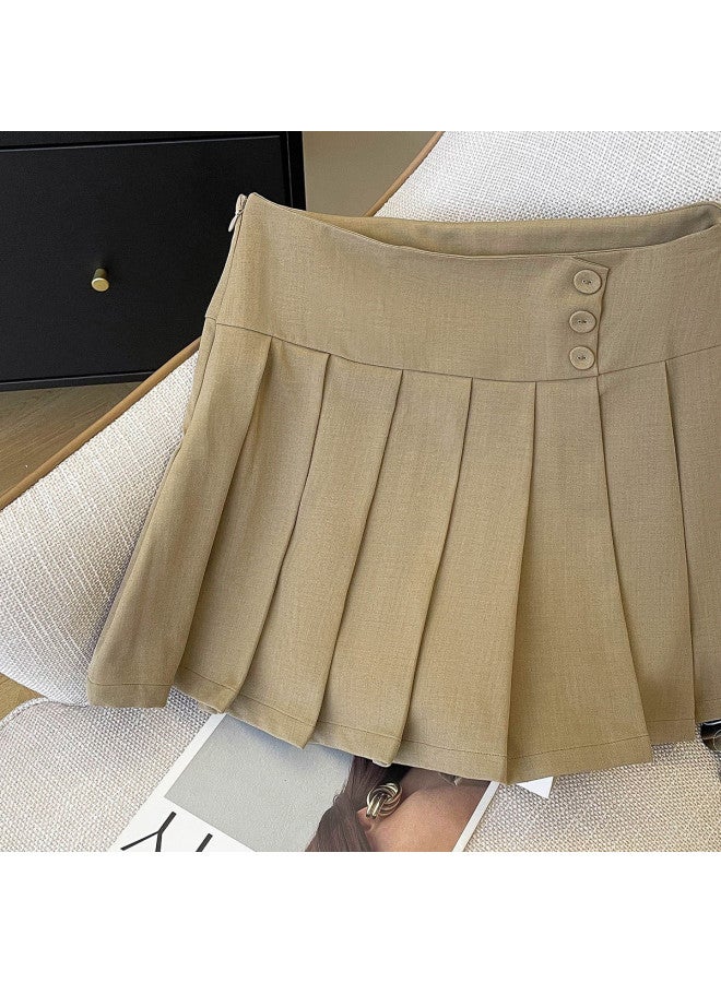 TonLion Youthful Jk Pleated Skirt - 2025 Summer New High-waist A-line Skirt In School Style - Image 5
