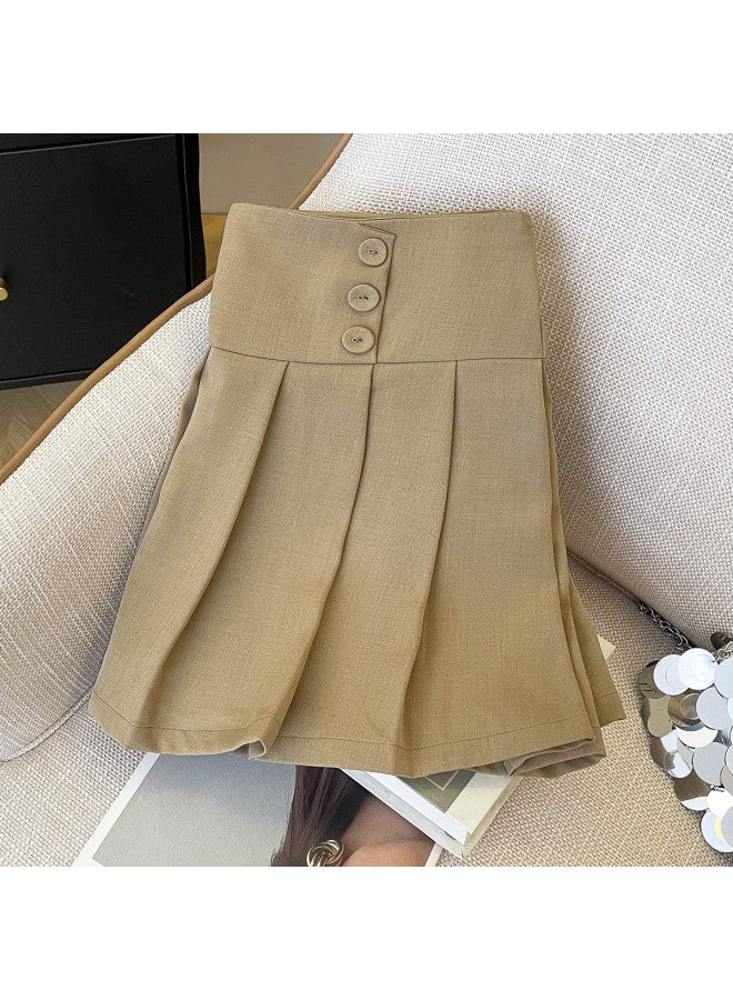 TonLion Youthful Jk Pleated Skirt - 2025 Summer New High-waist A-line Skirt In School Style - Image 2