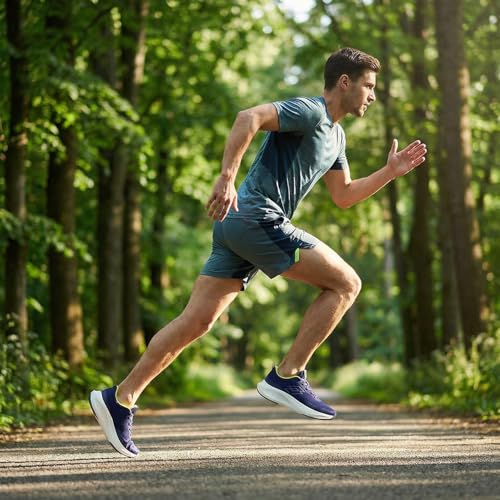 Lotto Men Strikerun Navy Running Shoes - Image 4