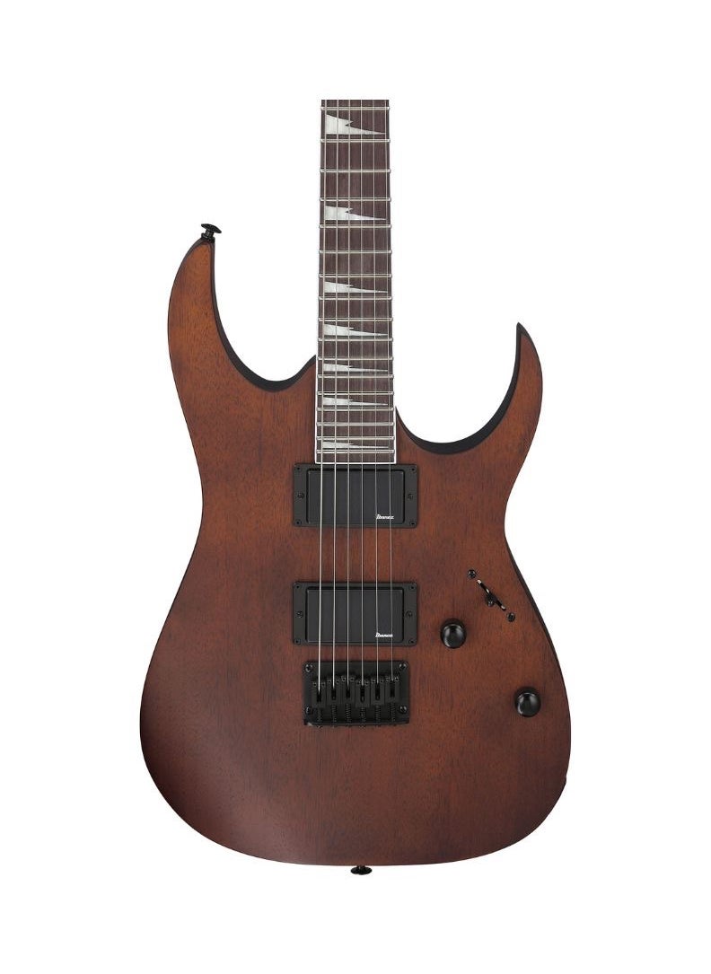 Ibanez Ibanez GRG121DX 6 String Solid Body Electric Guitar – Walnut Flat  - Image 2