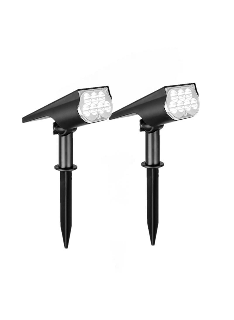 Bluejw 2-Piece Outdoor Solar LED Lawn Lamp Set (7LED) - Image 2