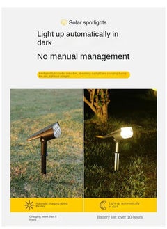 Bluejw 2-Piece Outdoor Solar LED Lawn Lamp Set (7LED)  - Image 5
