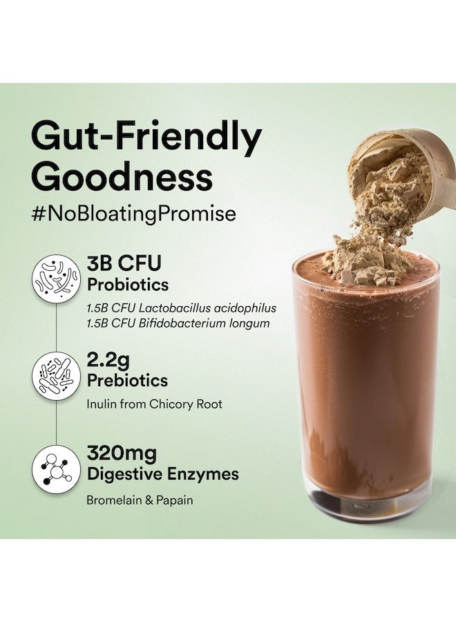 ويلبيينج نيوتريشن مسحوق بروتين نباتي من ويلبينج نيوتريشن بنكهة الشوكولاتة الداكنة البلجيكية ٥٠٠ غرام - Image 4