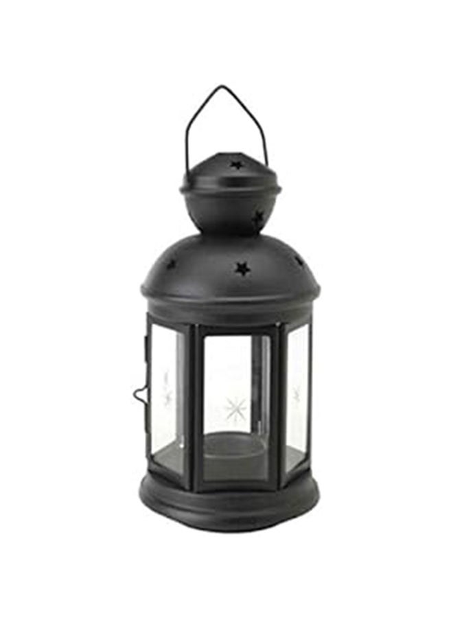 Matrix Metalic Ramadan Lantern-Black  21 Cm