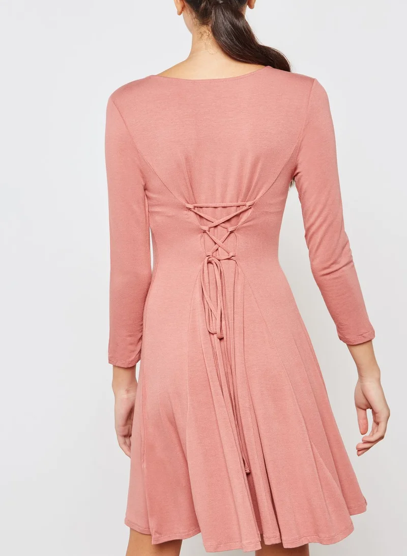 pink skater dress forever 21 Womens Dresses Active Skater Skort Dress Forever 21 Solid Pastel Pink  Skater Dress For Women, All