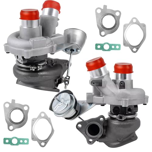 DOFOCH Left & Right Twin Turbocharger for 2013-2016 Ford F150 F-150 V6 3.5L, for 2015-2016 Expedition 3.5L, for 2015-2016 Ford Transit 150 250 350 3.5L V6 Ecoboost Replace# 53039880470 53039880469 - Image 1