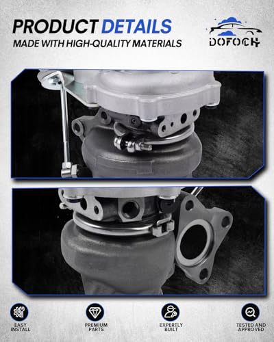 DOFOCH Left & Right Twin Turbocharger for 2013-2016 Ford F150 F-150 V6 3.5L, for 2015-2016 Expedition 3.5L, for 2015-2016 Ford Transit 150 250 350 3.5L V6 Ecoboost Replace# 53039880470 53039880469 - Image 5